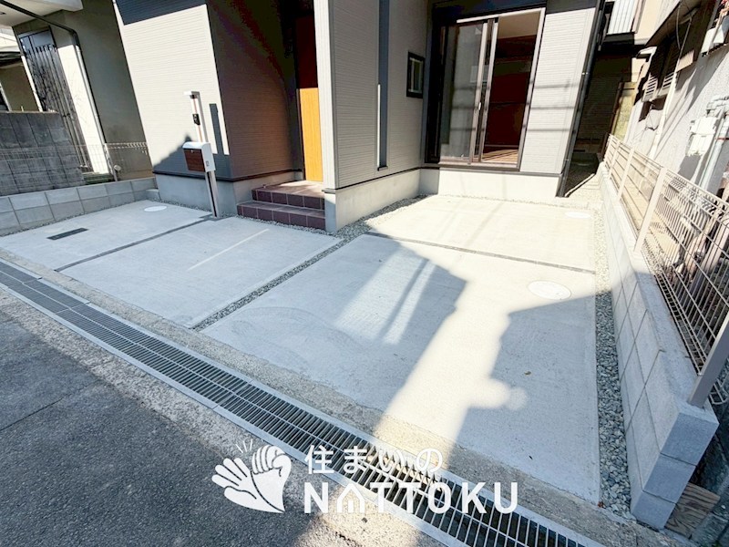 城陽市寺田今堀　第8期 現地写真（駐車場）