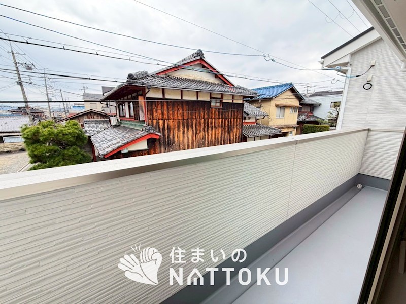 京都市山科区川田西浦町　第1期　1号地 現地写真（バルコニー）