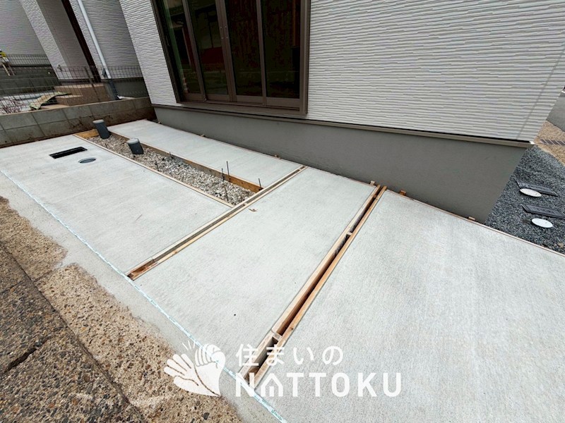 京都市山科区川田西浦町　第1期　1号地 現地写真（駐車場）