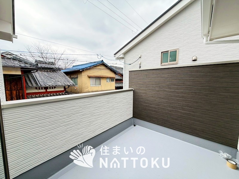 京都市山科区川田西浦町　第1期　2号地 現地写真（バルコニー）