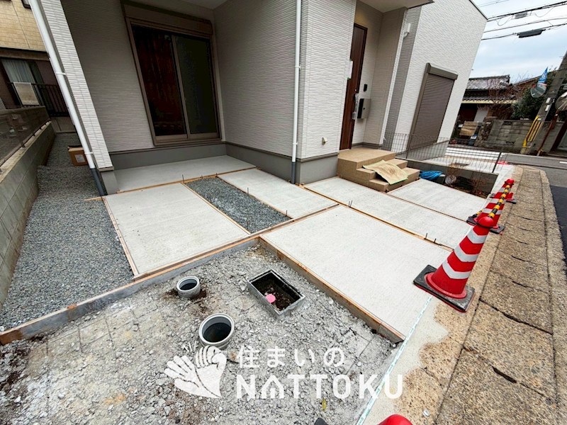京都市山科区川田西浦町　第1期　2号地 現地写真（駐車場）