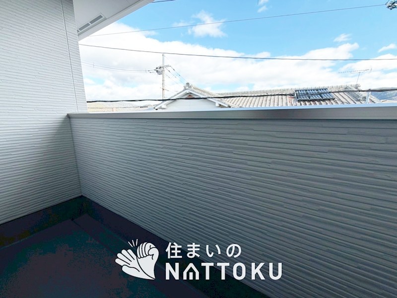 京都市山科区西野山中畑町　第1期 現地写真（バルコニー）
