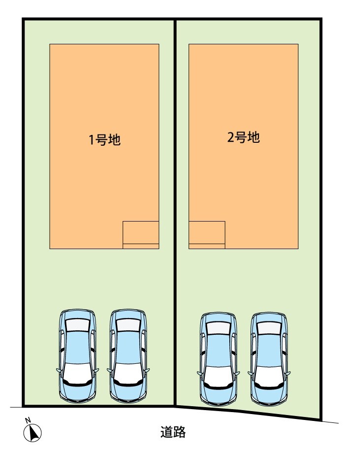 栗東市小柿　第2期　1号地 区画図