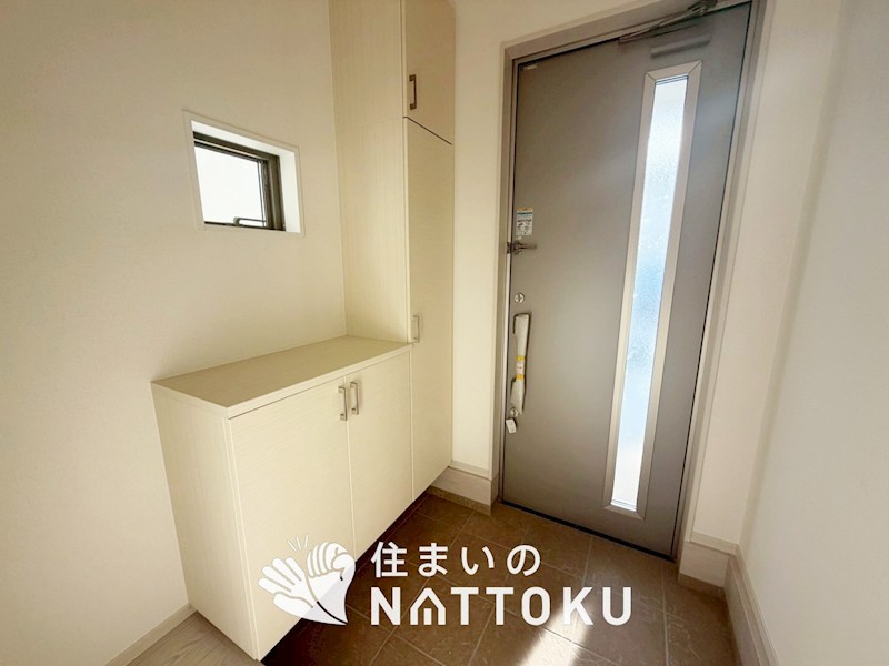 栗東市小柿　第2期　1号地 現地写真（玄関）