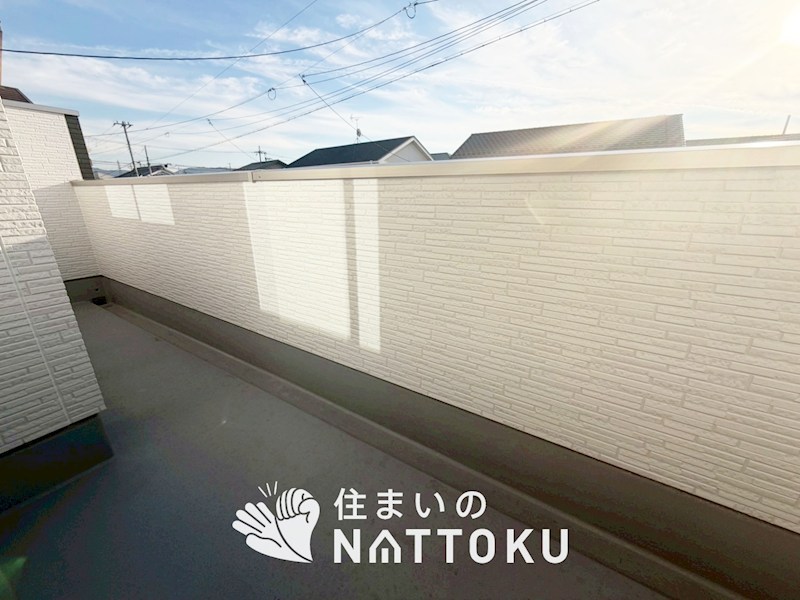 栗東市小柿　第2期　1号地 現地写真（バルコニー）