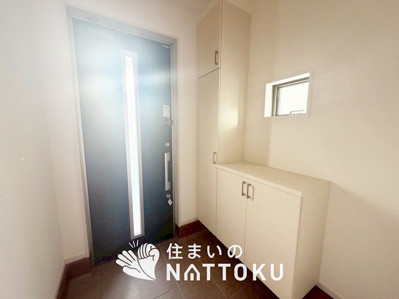 栗東市小柿　第2期　2号地 現地写真（玄関）