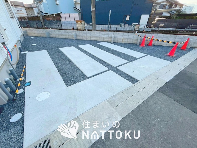 大津市本丸町　第1期 現地写真（駐車場）