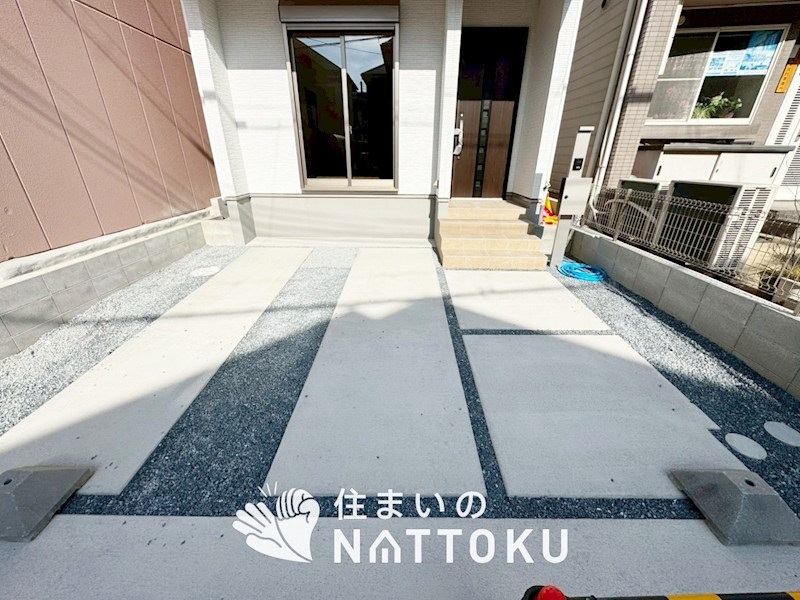 宇治市開町　第1期 現地写真（駐車場）
