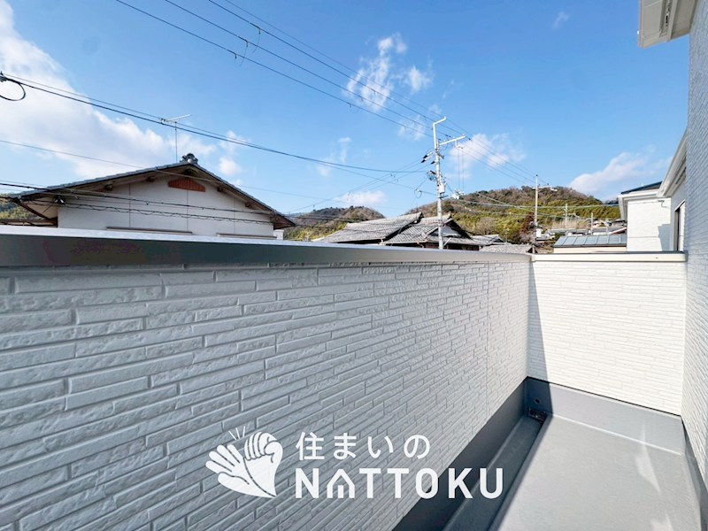 長岡京市奥海印寺門ノ町　第1期　3号地 現地写真（バルコニー）
