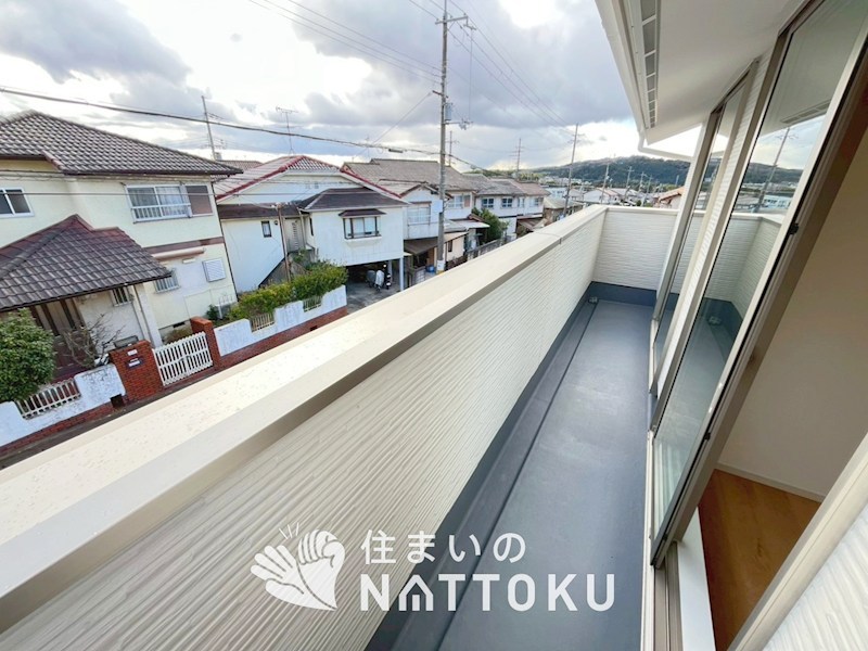 京都市伏見区醍醐柿原町　第1期 現地写真（バルコニー）
