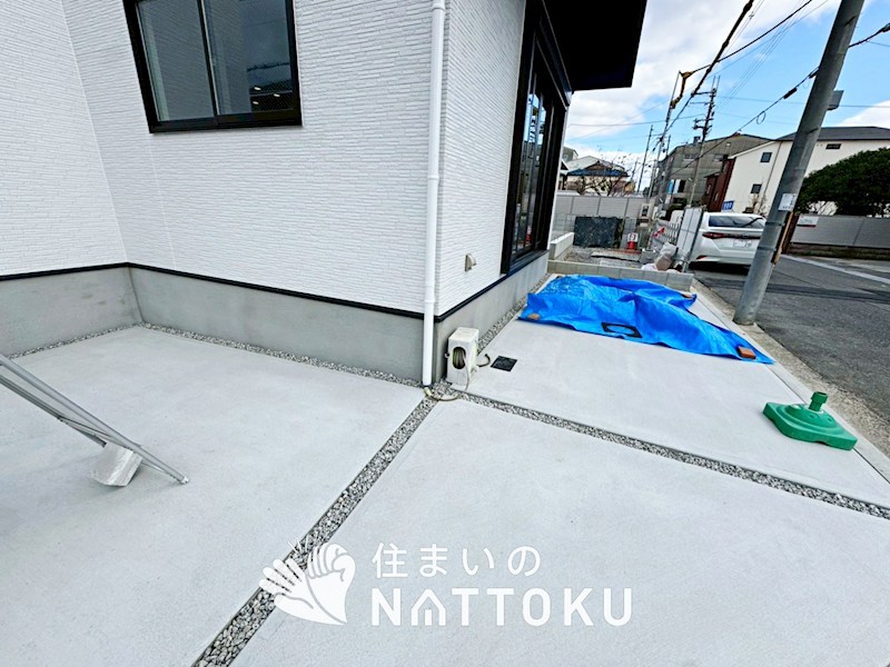 堺市北区南花田町　第1期　2号地 現地写真（駐車場）