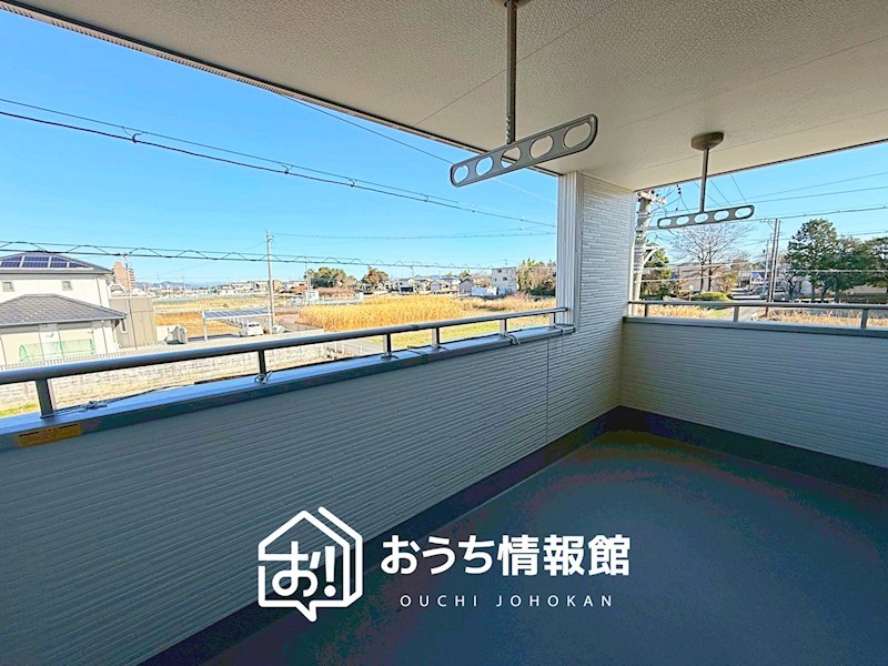 江南市宮後町砂場東　3号地  現地写真（バルコニー）