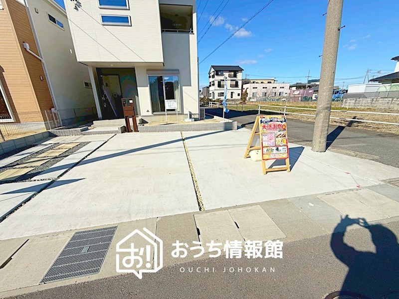 江南市宮後町砂場東　3号地  現地写真（駐車場）