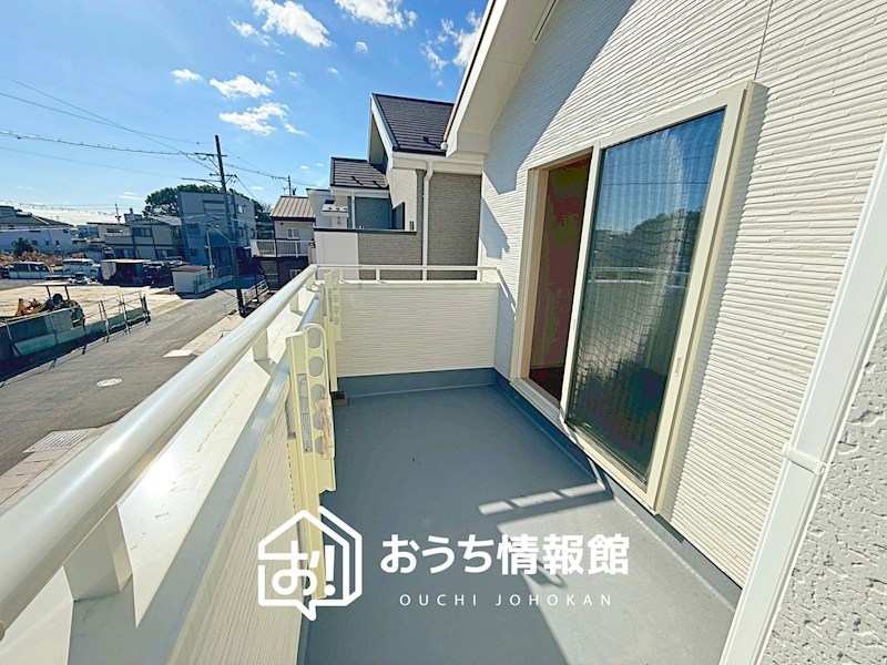 江南市宮後町砂場東　4号地  現地写真（バルコニー）