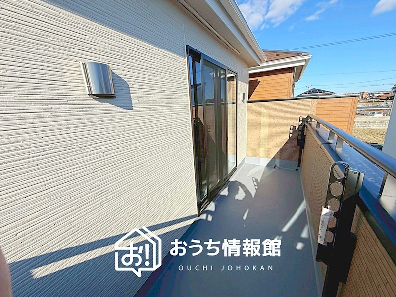 江南市宮後町砂場東　6号地 現地写真（バルコニー）