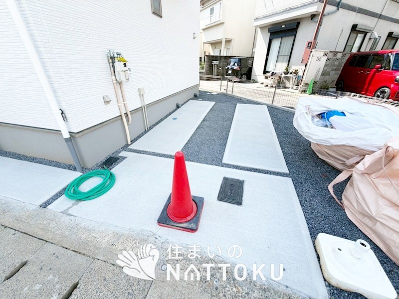 京都市西京区桂池尻町　第1期　1号地 現地写真（駐車場）