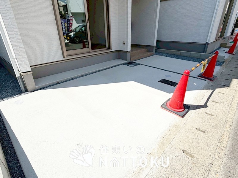 京都市西京区桂池尻町　第1期　2号地 現地写真（駐車場）