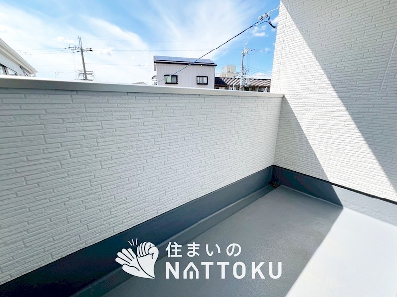 京都市西京区桂池尻町　第2期　1号地 現地写真（バルコニー）