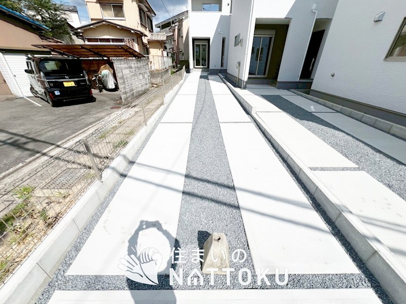 京都市西京区桂池尻町　第2期　1号地 現地写真（駐車場）
