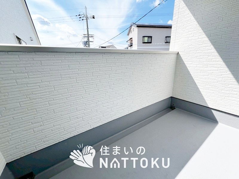 京都市西京区桂池尻町　第2期　2号地 現地写真（バルコニー）