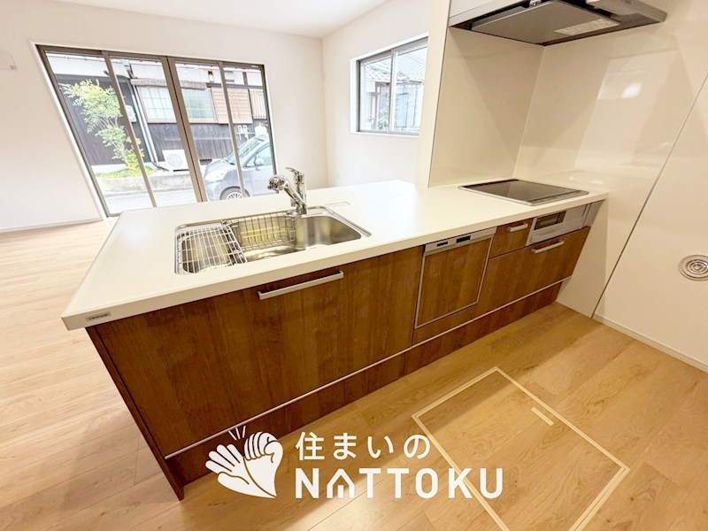 甲賀市水口町三本柳　第1期 内観写真（キッチン）