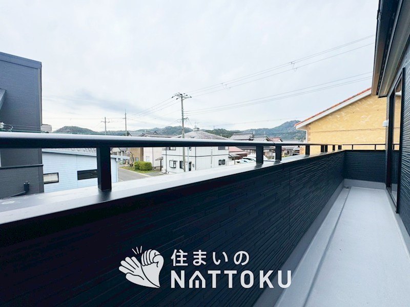 舞鶴市七日市　第2期　1号地 現地写真（バルコニー）