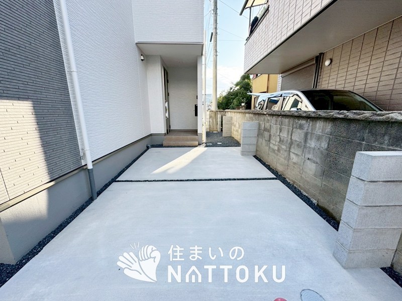 草津市上笠　第2期 現地写真（駐車場）