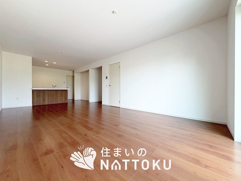 城陽市富野堀口　第1期 内観写真（リビング）