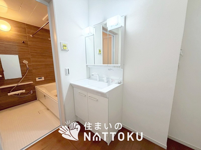 城陽市富野堀口　第1期 内観写真（洗面台・洗面所）