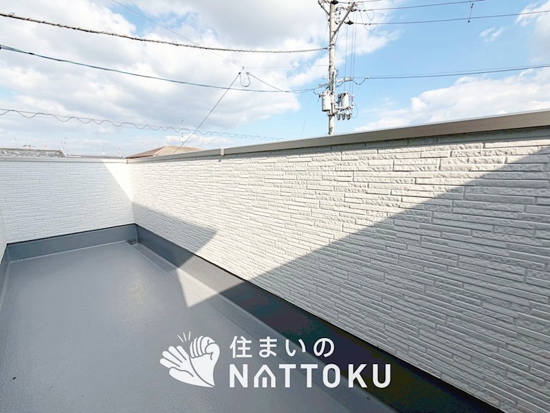 城陽市富野堀口　第1期 現地写真（バルコニー）