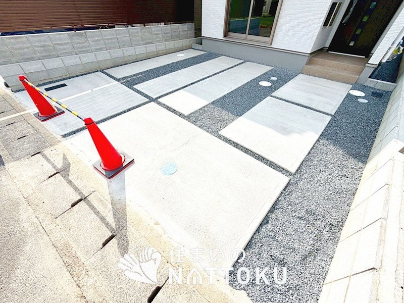 城陽市富野堀口　第1期 現地写真（駐車場）