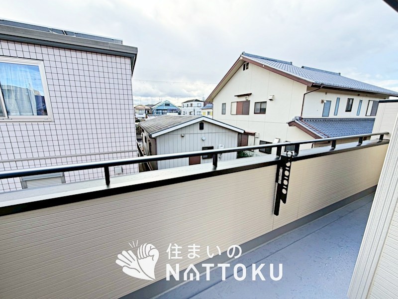 藤井寺市陵南町　2号地 現地写真（バルコニー）