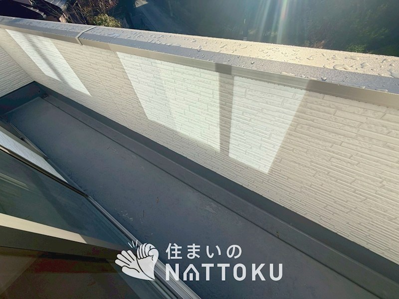 八幡市八幡石不動　第1期　1号地 現地写真（バルコニー）