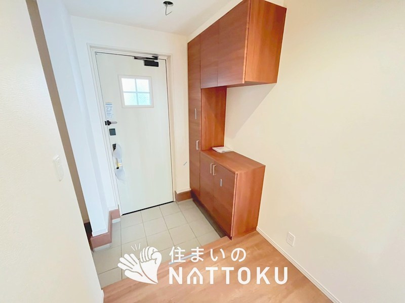 枚方市甲斐田新町　2号地 現地写真（玄関）