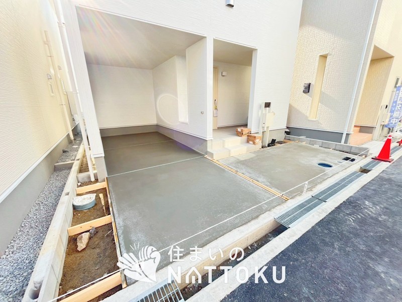 枚方市甲斐田新町　2号地 現地写真（駐車場）