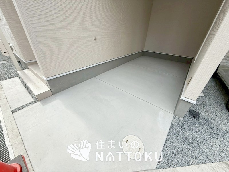 枚方市甲斐田新町　3号地 現地写真（駐車場）