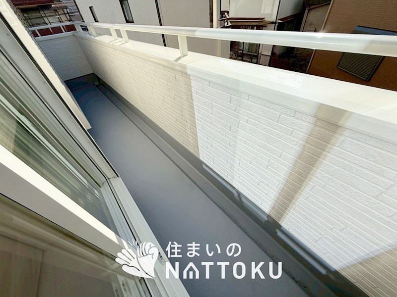 枚方市甲斐田新町　5号地 現地写真（バルコニー）