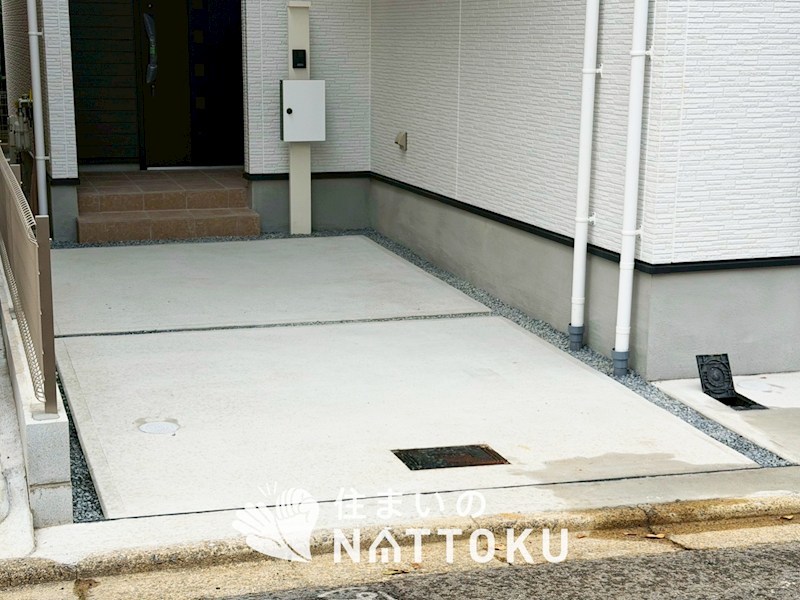 京都市北区大宮西野山町　第1期 現地写真（駐車場）