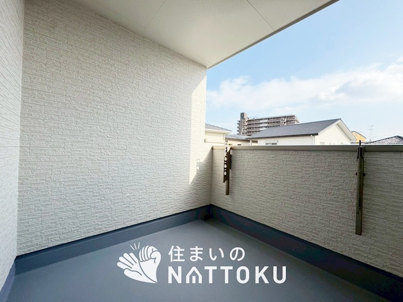 岸和田市上町　第3期　1号地 現地写真（バルコニー）