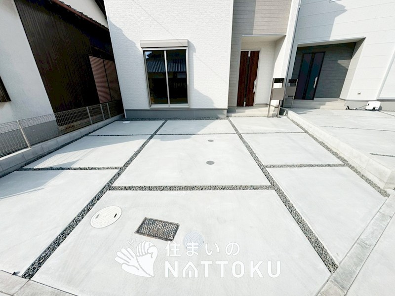 岸和田市上町　第3期　1号地 現地写真（駐車場）