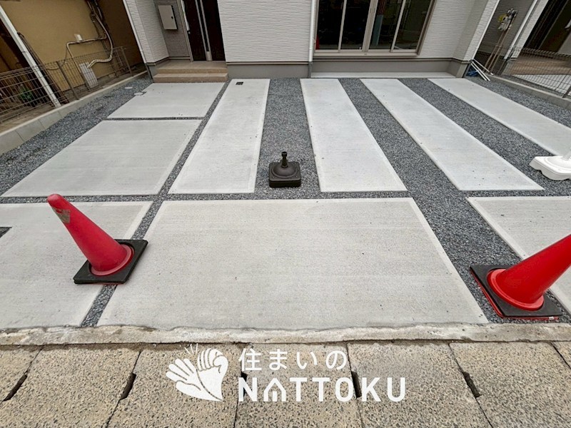 京都市西京区山田車塚町　第3期　1号地 現地写真（駐車場）