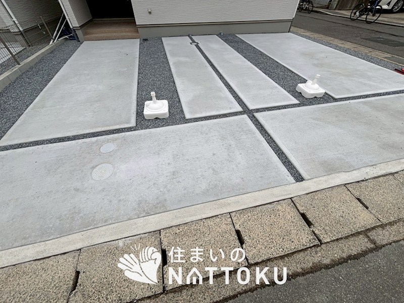 京都市西京区山田車塚町　第3期　2号地 現地写真（駐車場）