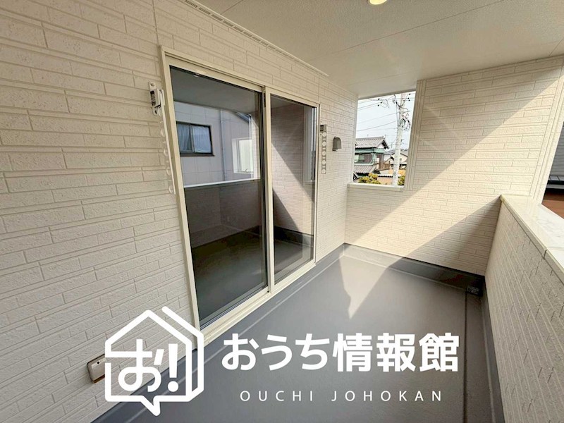 江南市河野町河野　4号地  現地写真（バルコニー）