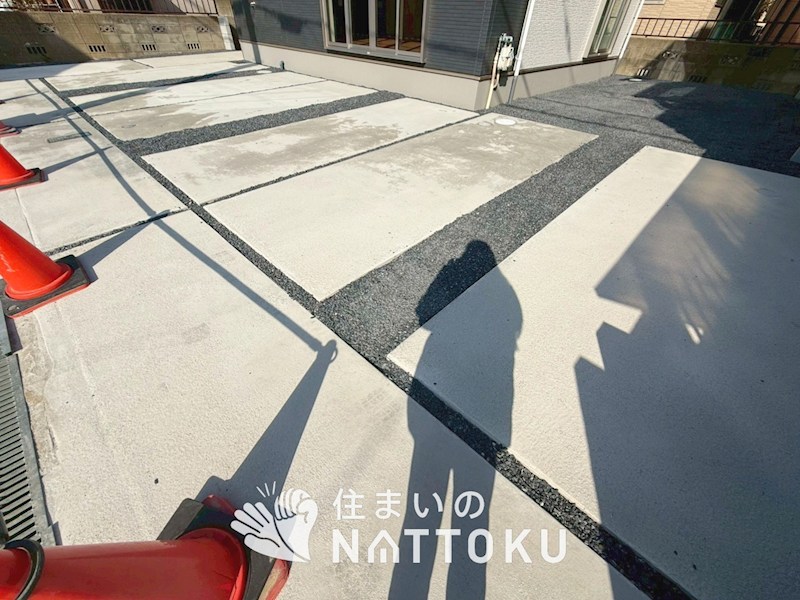 栗東市中沢　第3期　1号地 現地写真（駐車場）