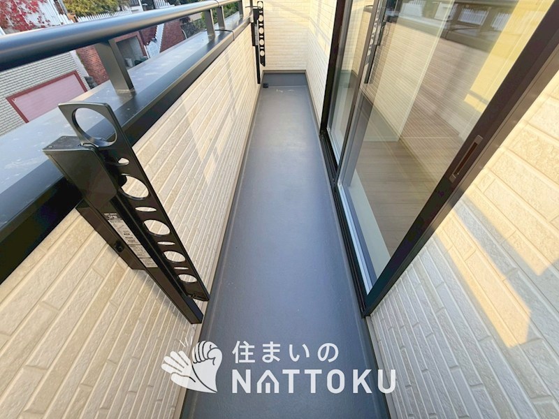 池田市旭丘　2号地 現地写真（バルコニー）