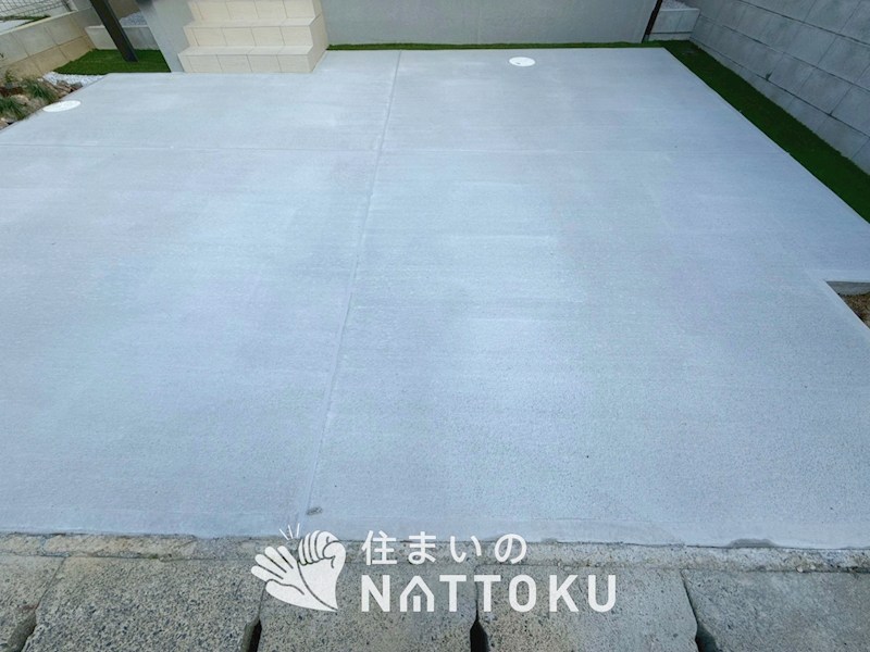 池田市旭丘　2号地 現地写真（駐車場）
