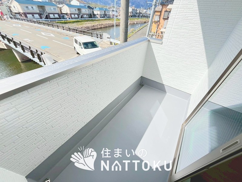 長岡京市滝ノ町　第3期　2号地 現地写真（バルコニー）