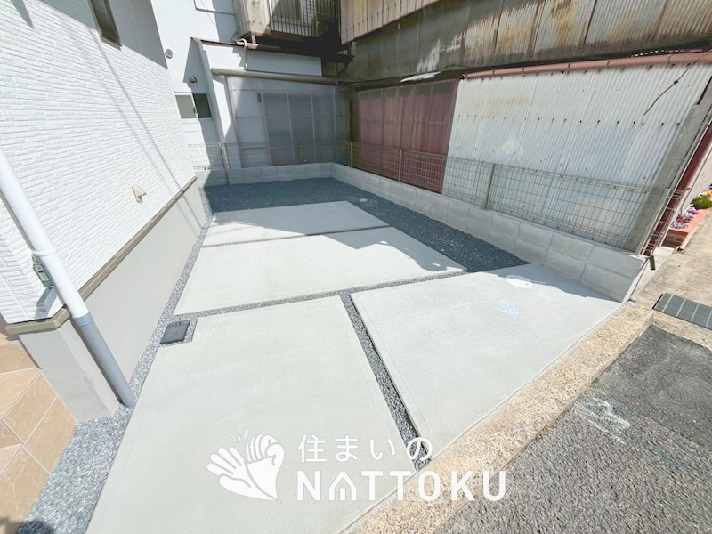 長岡京市滝ノ町　第3期　2号地 現地写真（駐車場）