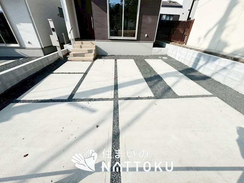 城陽市寺田宮ノ谷　第2期　1号地 現地写真（駐車場）