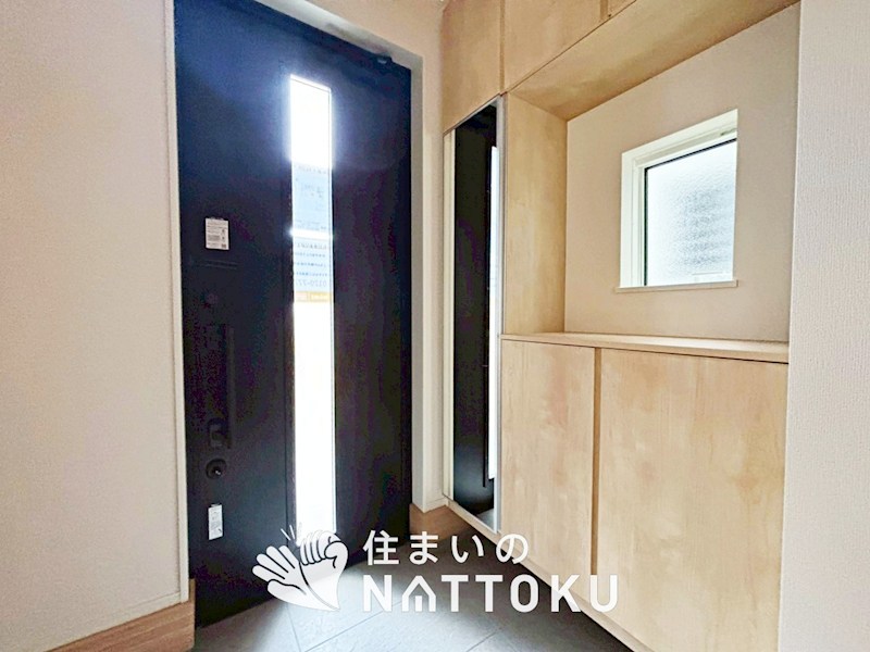 栗東市小平井　第1期 現地写真（玄関）